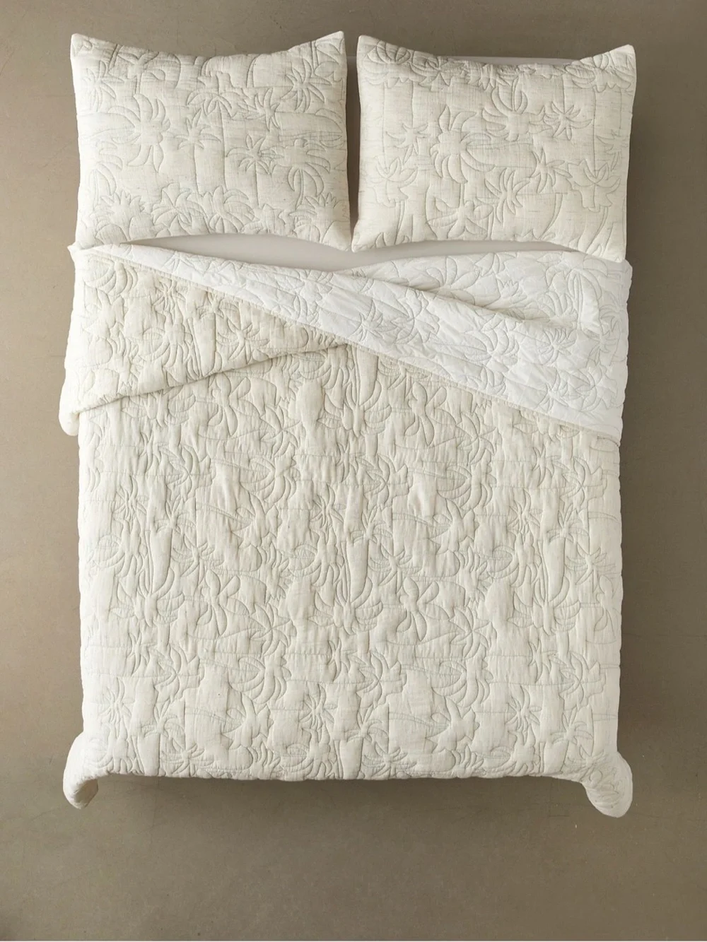 Urban Outfitters Palms Quilt & Shams